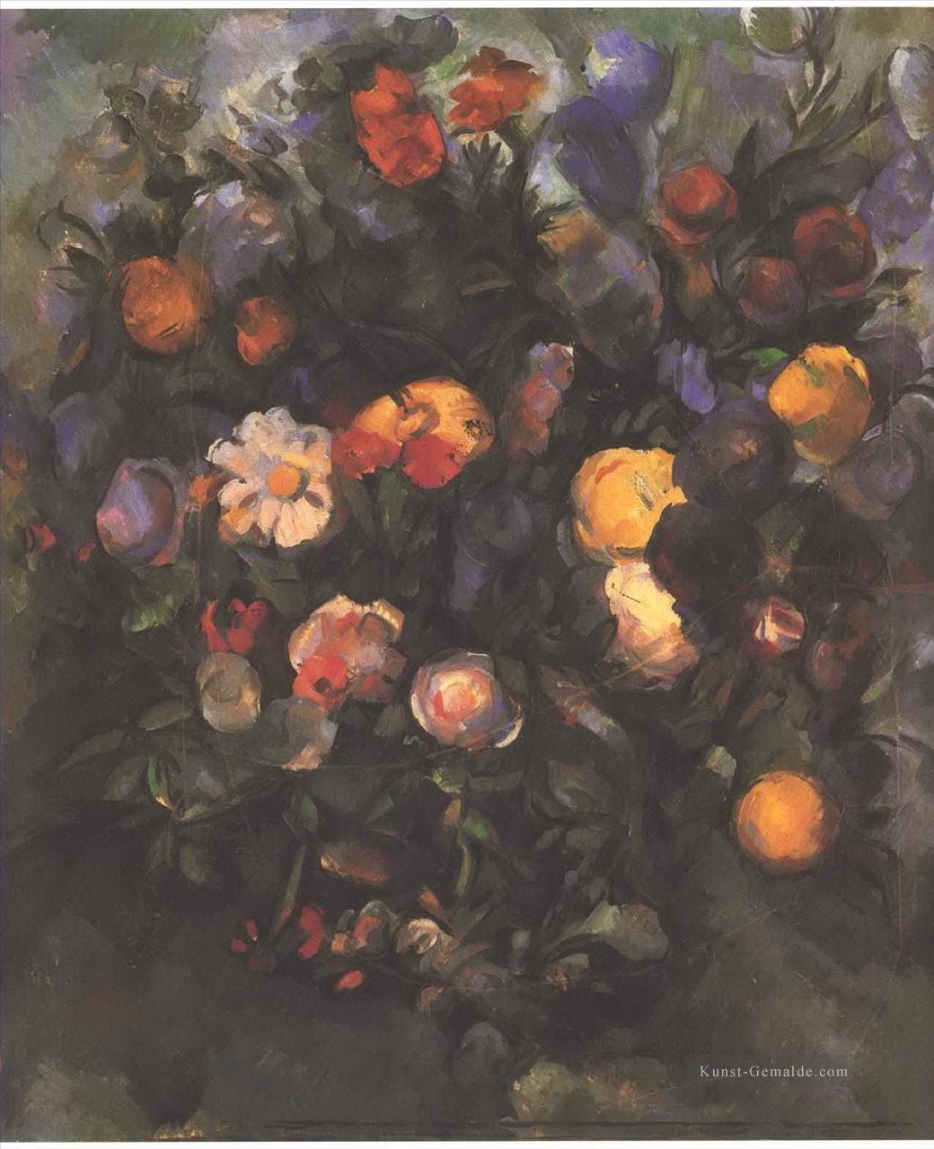 Vase mit Blumen Paul Cezanne Ölgemälde